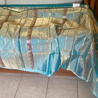 Sari indiano seta Kanchipuram con zari dorato