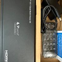 Switch quad HDMI 4K PORTTA