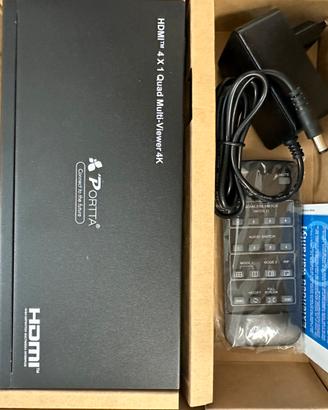 Switch quad HDMI 4K PORTTA