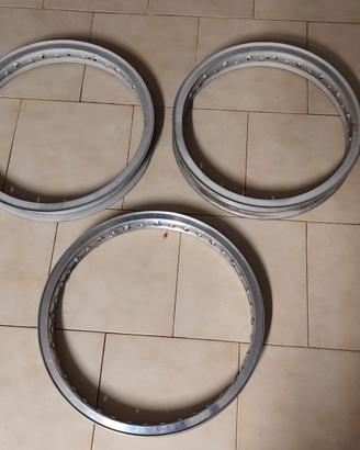 Cerchi alluminio Borrani 40 fori