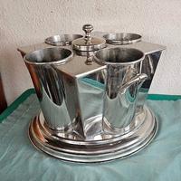 PORTA GHIACCIO VINTAGE ART DECO RINFRESCATORE VINO