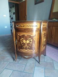 Credenza mezza luna stile luigi xv