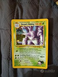 Giovanni's Nidoking holo