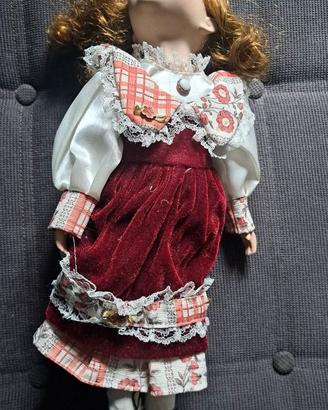 bambola porcellana vintage