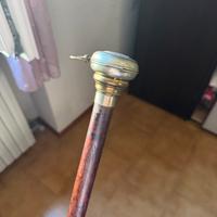 Bastone da passeggio con orologio