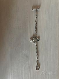 Bracialetto con chiusura a T in ARGENTO