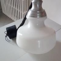 Lampadario vintage anni '70 a saliscendi da cucina