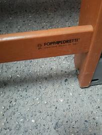 scaletto di legno a tre scalini Foppa Pedretti