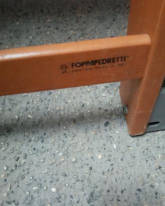 scaletto di legno a tre scalini Foppa Pedretti