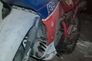 Moto enduro 