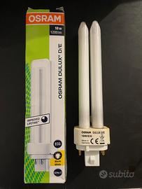 Osram Dulux D/E 18W 830 | Luce Calda - 2-Pin