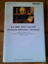 E.A.Poe Tutti i Racconti del mistero, dell'incubo