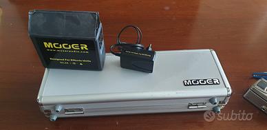 porta pedali mooer/tom'sline con alimentatore