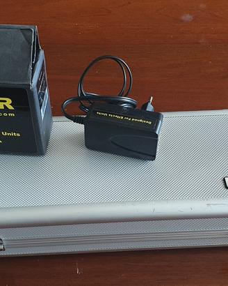 porta pedali mooer/tom'sline con alimentatore