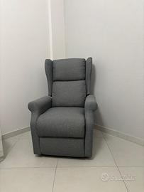 Poltrona elettrica alzapersona relax reclinabile