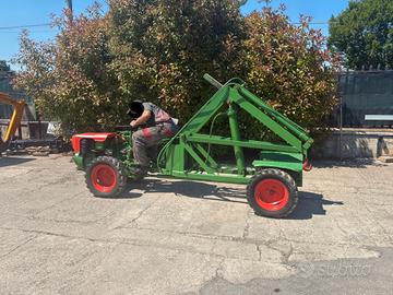T45 TRATTORINO GOLDONI 4×4 CON GRU IDRAULICO