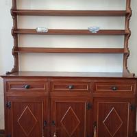 credenza con piattaia, primi anni 60