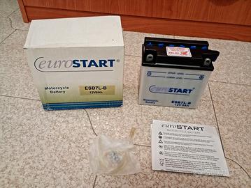 Batteria moto Eurostart 12v 8ah nuova 