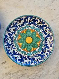 piatto decorativo in ceramica di Sciacca