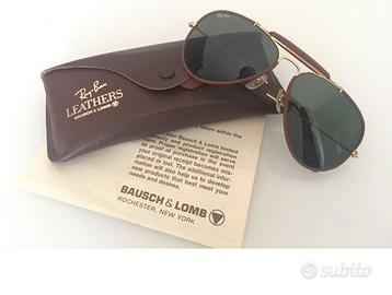 RayBan Leathers Bausch & Lomb Vintage