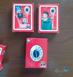 2 mazzi di carte da poker Modiano per Borbone