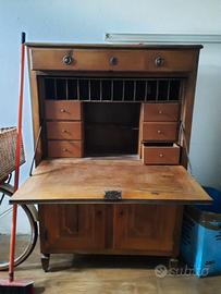 Secretaire ribalta antico primi ’900