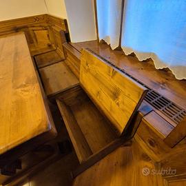 Panca in legno di abete