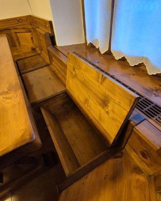 Panca in legno di abete