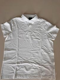 Polo Uomo H&M Slim Fit Bianca Coolmax