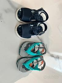 Sandaletti estivi bambino/bambina taglia 20 e 21