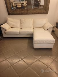 divano letto in pelle