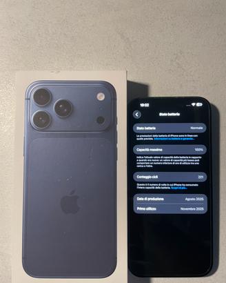 iPhone 17 Pro Max 256 GB Deep Blue