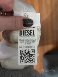 felpa diesel nuova con cartellino