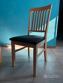 Sedie in rovere