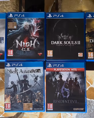 6 Videogiochi PS4 NON SPEDISCO