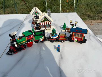 Set Lego Winter Village 10254 10249 NON completi