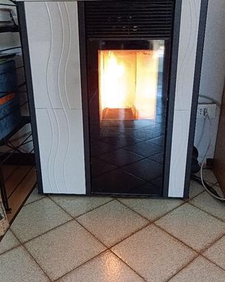 Stufa compatta a pellet MICRON ITALIANA CAMINI 7 K