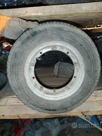 cerchio piaggio ape ruota originale gomma epoca