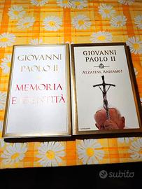2 LIBRI GIOVANNI PAOLO II - NUOVO Memoria e identi
