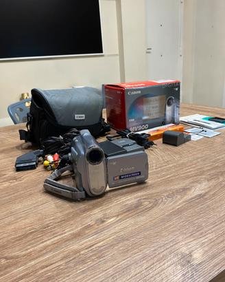 Canon MV900 MiniDV Camcorder – Kit Completo Boxato