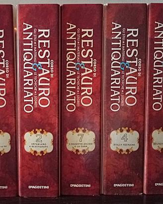 ENCICLOPEDIA RESTAURO E ANTIQUARIATO DE AGOSTINI