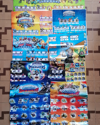 Megaposter skylanders dark Trap Team Superchargers