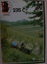 Brochure originale colori trattore Agrifull 235 C
