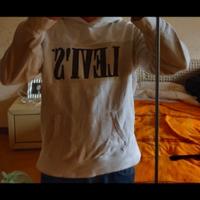 Felpa Levi's Uomo bianca, Tg L 