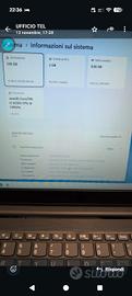 PC  portatile i5 8 generazione Lenovo  8 GB ram