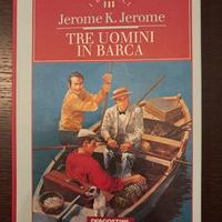 tre uomini in barca