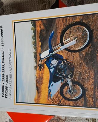 Clymer manuale officina Yamaha YZ400F e altre 