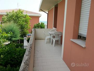 Trilocale in villino sul mare