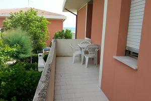 Trilocale in villino sul mare