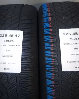 2 GOMME 225 45 17 FULDA A1833